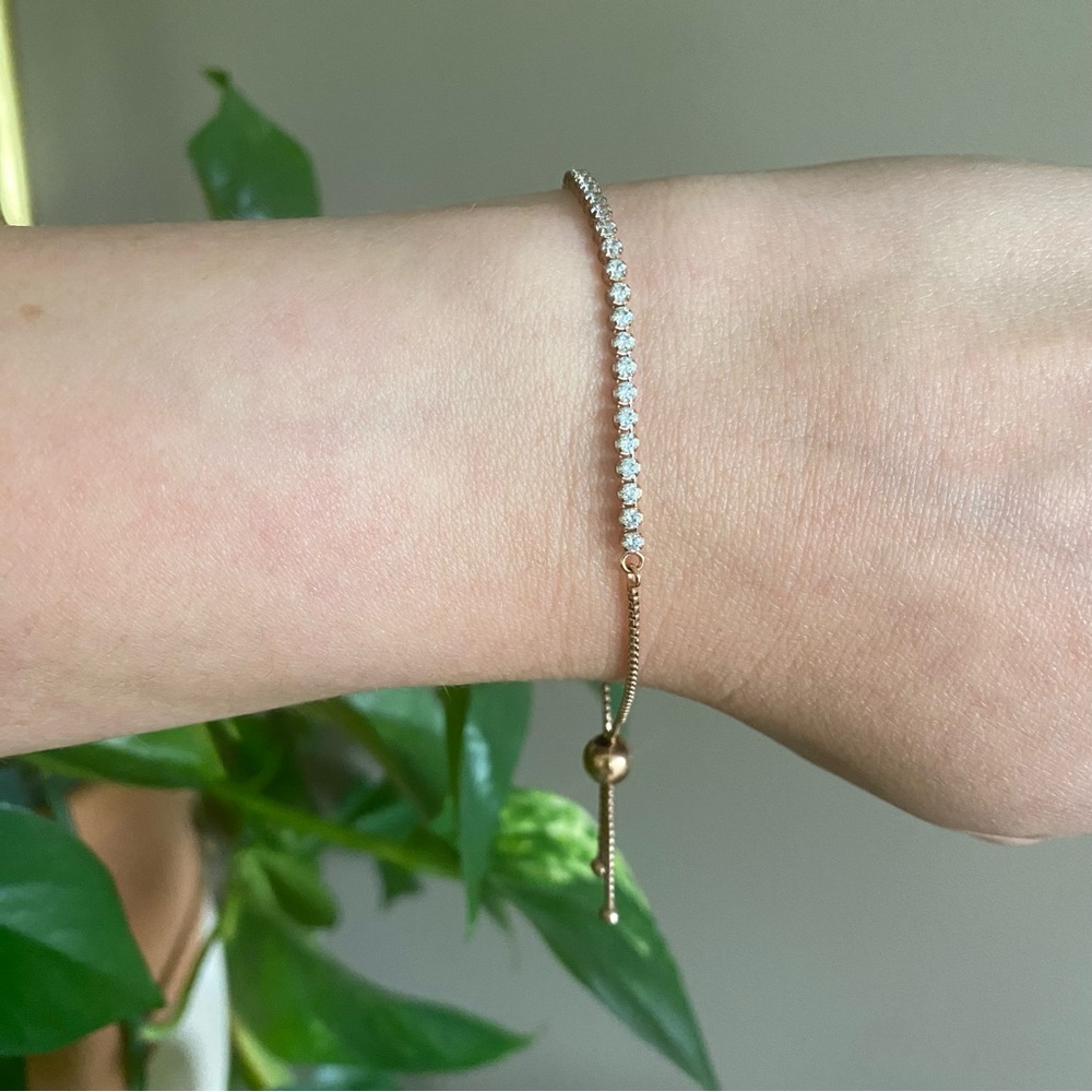 Pandora Rose Gold Bolo Bracelet